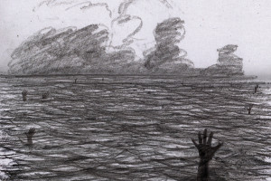 "Alltag im Mittelmeer" von Pirapakar Kathirgamalingam.